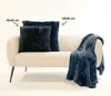 Dutch Decor Kissenbezug Fluffy 45x45 cm Blau Produktbild-Vorschau 3