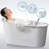 Schwänlein® Mobile Badewanne 123 x 51 x 63 cm XL, ideal für Produktbild-Vorschau 1