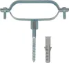 tecuro Ovalschelle Spannbereich 38 x 94  mm (DN 16), Stahl Produktbild-Vorschau 1