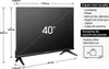 Téléviseur LED FHD Hisense 40 pouces - 40A4N Voir les images du produit 2