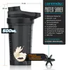 Arendo Protein Shaker Shaker de protéines, shaker de Voir les images du produit 2