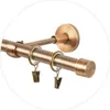 Close-up of a double curtain rod with clip rings. Produktbild-Vorschau