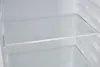 Interior view of an empty refrigerator with a glass shelf. Produktbild-Vorschau