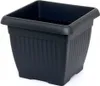 Blumentopf Blumenkübel Kunststoff Square Anthrazit 37 x 37 Produktbild-Vorschau 1