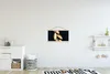MuchoWow® Textilposter Blätter - Schwarz - Gold - Luxus - Produktbild-Vorschau 2
