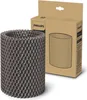 A Philips humidifier filter is shown next to its packaging. Produktbild-Vorschau