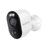 A white and black Reolink Argus 3 Ultra 4K 8MP battery-powered outdoor security camera with a white mounting bracket is shown against a white background. Produktbild-Vorschau