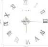 vidaXL Horloge murale 3D Design moderne argenté 100 cm XXL Voir les images du produit 5