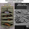 Werkzeugtasche mit 6 Reißverschlussfächern, Aufhängbare Produktbild-Vorschau 3