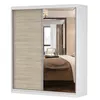 Schwebetürenschrank Kleiderschrank Bella 03, 183 cm, Produktbild-Vorschau 2