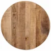 vidaXL Tavolo da bistrot Ø60x76 cm Legno di mango grezzo Anteprima dell’immagine prodotto 4