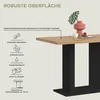 xonox.home Esstisch Gustav schwarz/ Artisan Eiche Produktbild-Vorschau 3