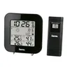 HAMA Wetterstation DCF-Funkuhr Display 1Auensensor schwarz Podgląd zdjęcia produktu 1