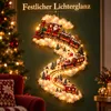 LED Weihnachtsdeko für die Wand, beleuchteter Weihnachtszug Produktbild-Vorschau 2
