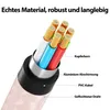 USB-C zu USB-C Kabel 480mbps 60W mit Metall Stecker - Produktbild-Vorschau 6