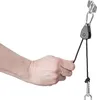 Flaschenzug mit Ratsche und Seil - Set von 2 Stück 68kg Produktbild-Vorschau 4