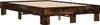 vidaXL Bettgestell Räuchereiche 140x190 cm Holzwerkstoff Produktbild-Vorschau 3