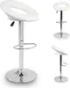 Aga Barhocker MR2036 Weiss Kunstleder bis 150kg belastbar Produktbild-Vorschau 4
