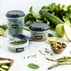 Sada dóz na potraviny se závitem Rukkola - black Náhled obrázku produktu 3