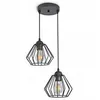 Luxolar Led Pendelleuchte 2-flammig aus Metal Draht im Produktbild-Vorschau 2