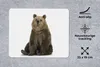 MuchoWow® Mauspad Mousepad Bär - Tiere - Weiß - Jungen - Produktbild-Vorschau 2