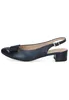 Caprice Damen Slingpumps beige/schwarz Produktbild-Vorschau 8