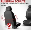 CarComfort Autositzbezug Nampa Komplettset grau, 13422 Produktbild-Vorschau 6