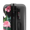 NoBoringSuitcases.com® Großer Koffer - Flamingo - Blumen - Produktbild-Vorschau 5
