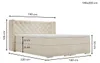GrainGold Boxspringbett Lion 180x200 - Bett mit Matratze Produktbild-Vorschau 7