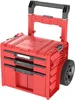 QBRICK SYSTEM Pro Cart 2.0 Plus 3 zásuvky HD Red Náhľad obrázku produktu 1