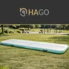 HAGO24 AirTrack Turnmatte 4m Mint Gymnastikmatte Produktbild-Vorschau 5