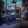 TWOLIIN Ergonomická herní židle s masáží a opěrkou nohou, Náhled obrázku produktu 8
