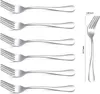 Forchette in acciaio inox Set di 6 forchette da tavola da Anteprima dell’immagine prodotto 2