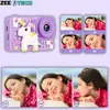 DIGITÁLNY FOTOGRAFICKÝ KAMERA PRE DETI 40 Mpx GAME SELFIE Náhľad obrázku produktu 5