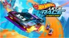 A racing game scene with Hot Wheels cars on a track. Produktbild-Vorschau