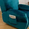 Topchances Velvet Recliner Chair Cover, Stretch Recliner Náhled obrázku produktu 12