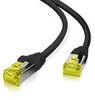 helos Patchkabel Cat 6a Superflex S/FTP RJ45 schwarz 25m Produktbild-Vorschau 1