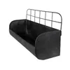 Clayre & Eef Wandregal 38x14x20 cm Schwarz Eisen Produktbild-Vorschau 2