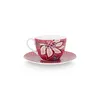 PIP STUDIO Flower Festival Tasse m.Unte. dark pink 280ml Produktbild-Vorschau 4