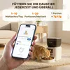 PawHut Futterautomat Katze, 2,4G WiFi 4L Katzenfutter Produktbild-Vorschau 4