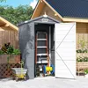 Outsunny Gerätehaus 1,1m², Geräteschuppen mit Satteldach, Produktbild-Vorschau 9