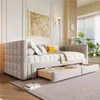MODFU Daybett, Ausziehbett 90x200cm  Schlafsofa Jugendbett Produktbild-Vorschau 4