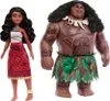 Disney Princess Vaiana Und Maui Puppen Rosa  Rosa One Size Produktbild-Vorschau 2
