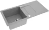 Granitspüle - Spülbecken - Küchenspüle - Beton - 86 x 43,5 Produktbild-Vorschau 2