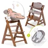 Ensemble naissance auck Alpha Plus en bois de noyer Voir les images du produit 1