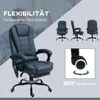 Vinsetto Bürostuhl mit 7 Punkt Massage, ergonomischer Produktbild-Vorschau 7