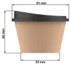 Kubek na kawę niezawierający BPA "ToGo" 100 ml - Neutralny Podgląd zdjęcia produktu 2