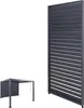 Ściana lamelowa do pergoli HWC-P65, panel lamelowy modułowy Podgląd zdjęcia produktu 1