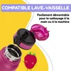 Gourde isotherme schmatzfatz, étanche, 550 ml, en acier Voir les images du produit 4