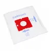 A white vacuum cleaner bag with a red connector piece, branded SAMSUNG. Náhľad obrázku produktu